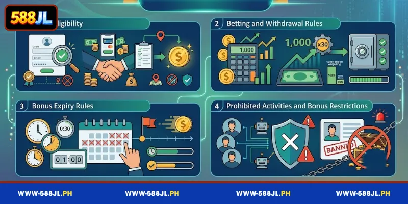 Bonus Policies and Wagering Rules in the Terms and condition