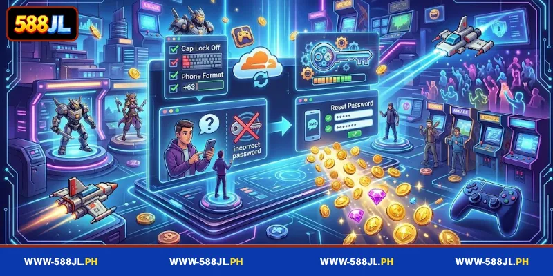 Fixing Common Errors During 588JL Login and Password Reset