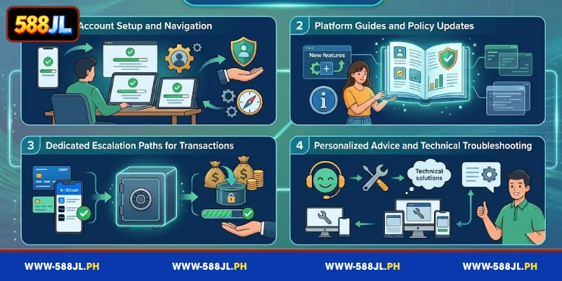 Getting Support and Guidance Through Contact Us at 588JL